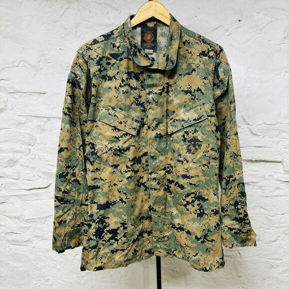 USMC Jacket Mens Small Reg Woodland Marpat Digital Camo Military Marine Corps - Picture 1 of 8